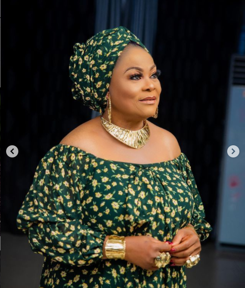 Nollywood actress, Sola Sobowale releases lovely photos to celebrate her birthday