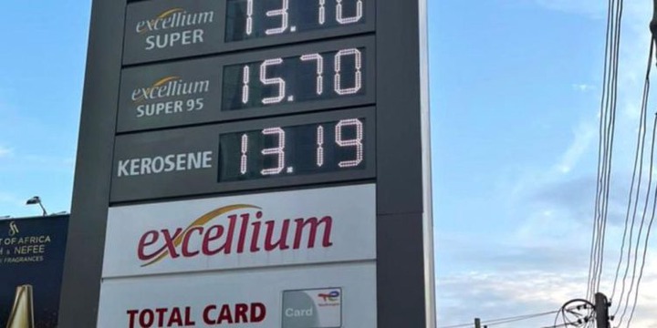Fuel prices jump to almost GH¢16 per litre