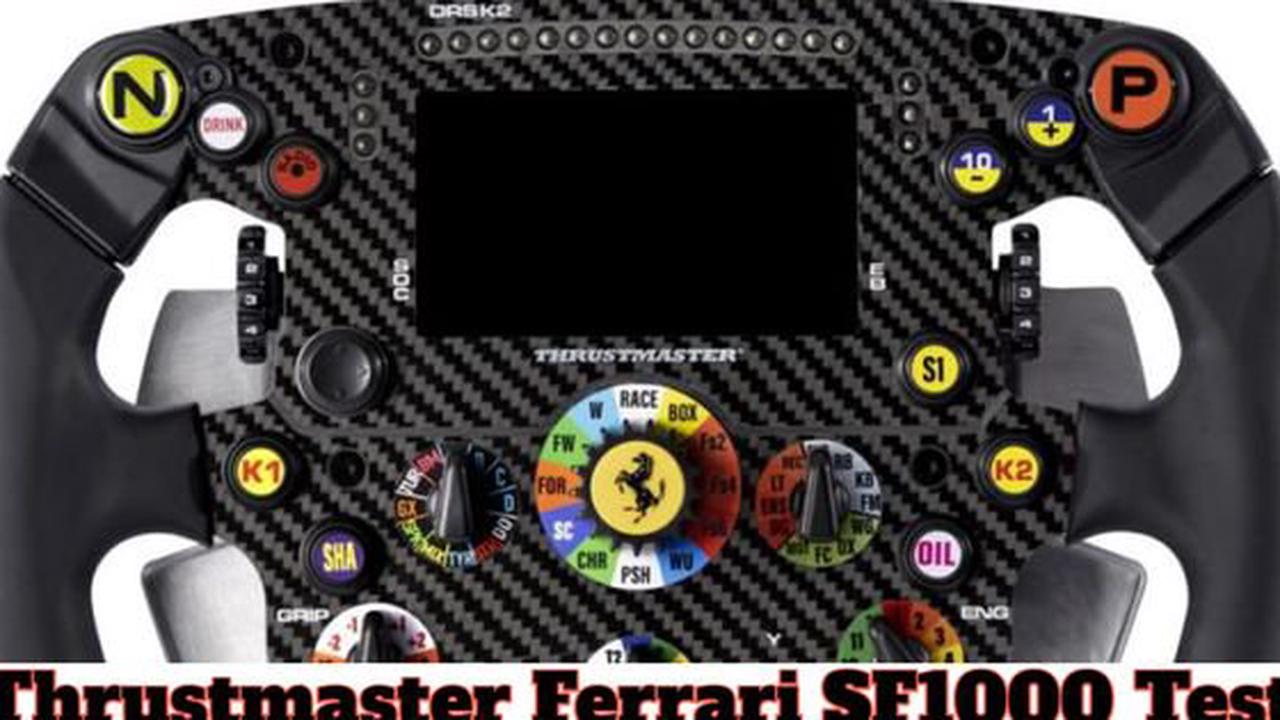 Thrustmaster Ferrari SF1000 Edition Gaming Lenkrad für 339,99€ (statt 370€)