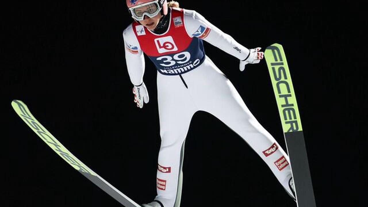 Skispringen: Sara Marita Kramer segelte auch in Lillehammer aufs Podest