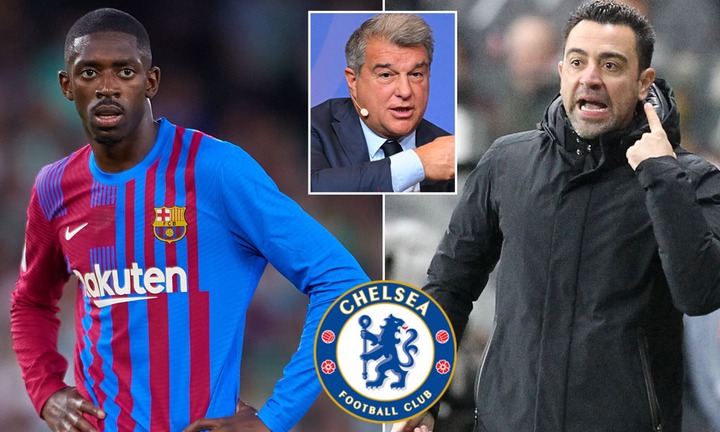 Xavi asks Barcelona hierarchy to make final effort to keep Ousmane Dembele  amid Chelsea interest | Daily Mail Online