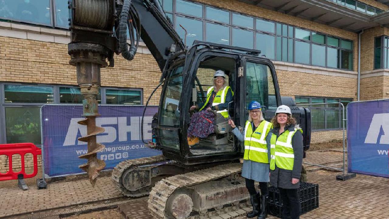 Construction begins at new South Central Institute of Technology building in mIlton Keynes