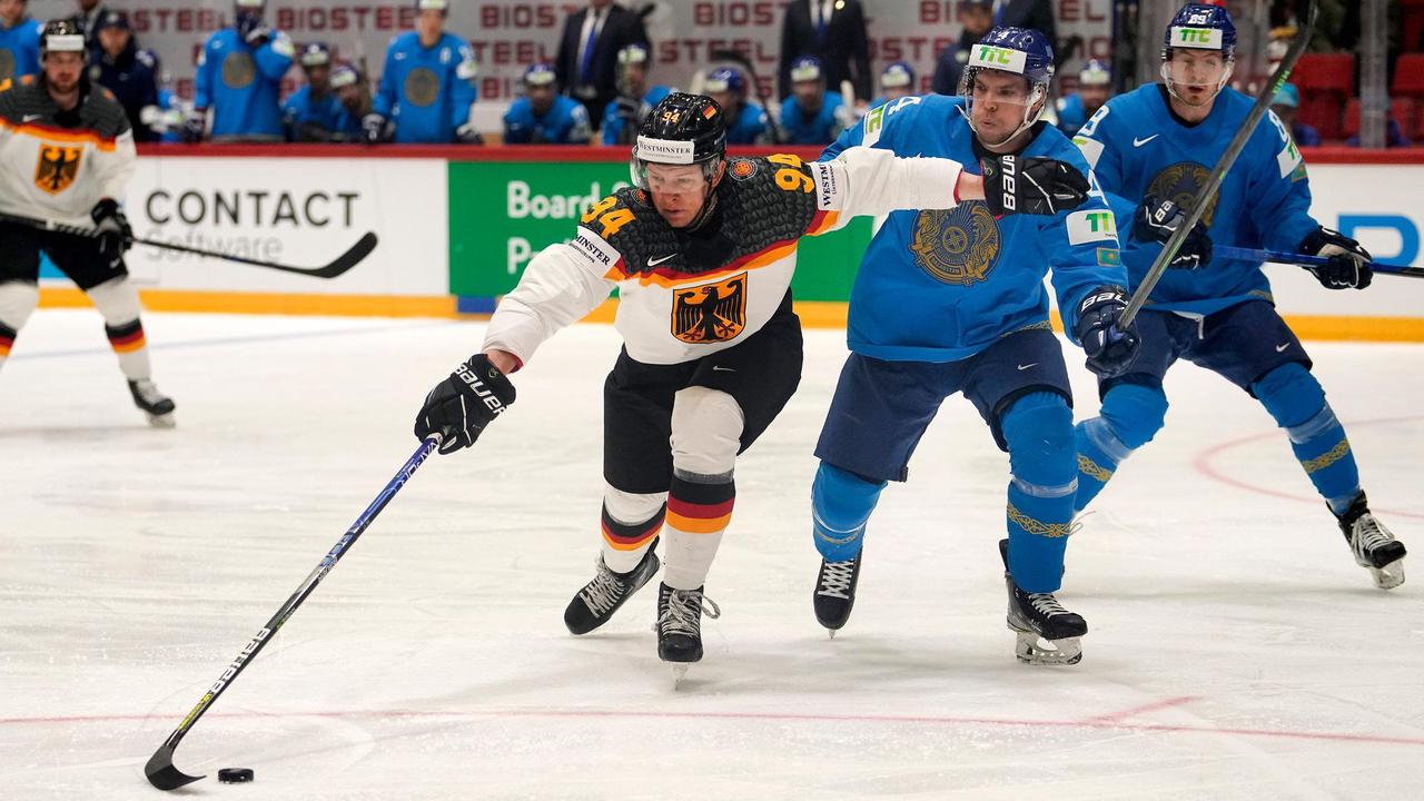 Eishockey-WM Deutschland gewinnt mit 5:4 gegen Kasachstan