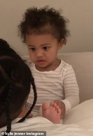 Playtime: The video showed having fun with Travis