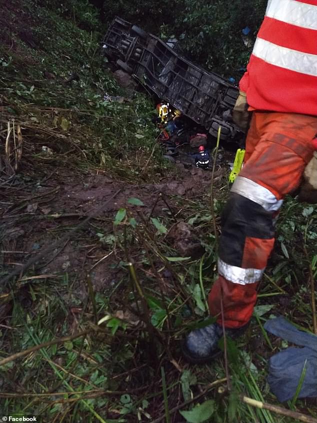 Man walks away from fatal bus crash that killed 22 people 5-years after surviving plane crash that wiped out Chapecoense football team (photos)