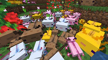 What is the command to spawn blue axolotl in Minecraft? (2021) Opera News