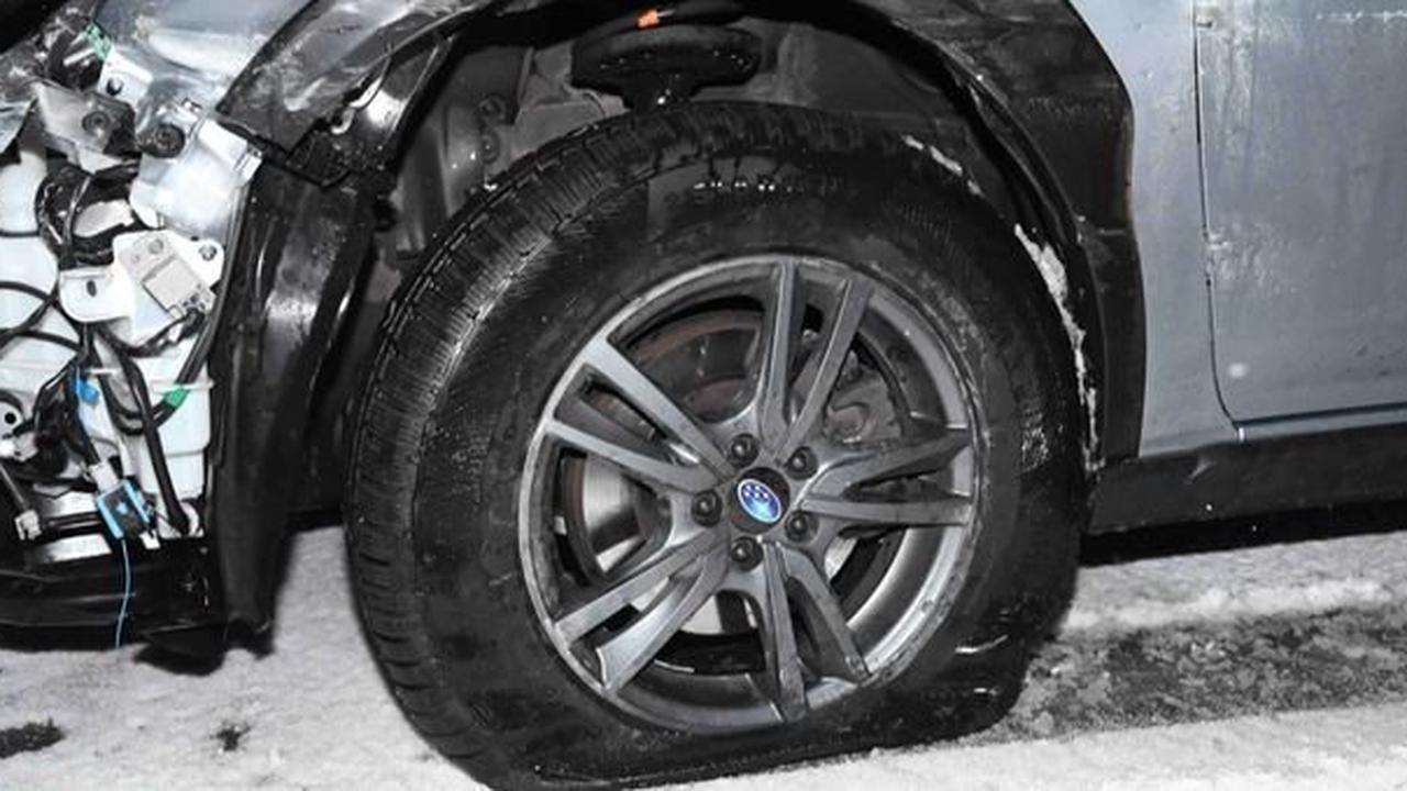 Lienz/Rüthi SG: Mehrere Unfälle auf der schneebedeckten Autobahn
