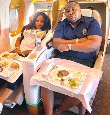 Cubana announces his wife's pregnancy, flies her to Dubai for her birthday & London for medical checkup (Video)