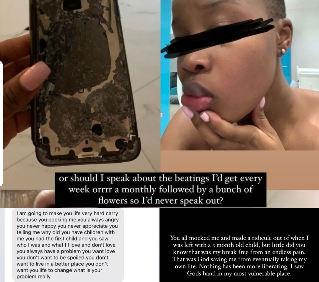 Sithelo Breaks Silence & Says She Has Been Beaten By Andile Mpisane, See Chats