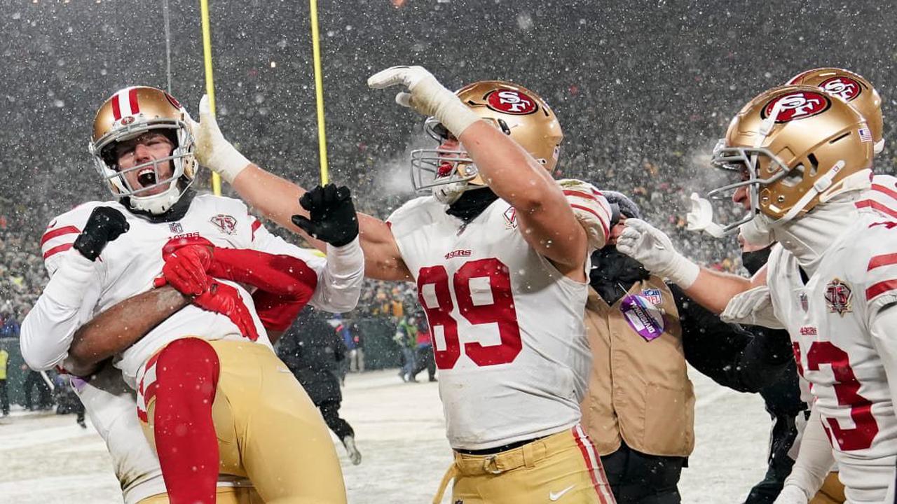 Abwehrschlacht im Schneetreiben: 49ers beenden Rodgers' Traum vom Superbowl früh