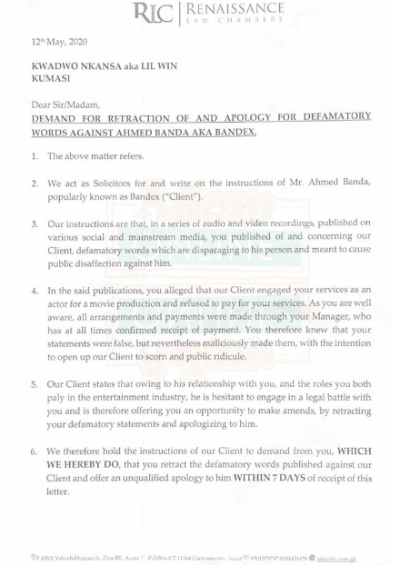 Lilwin, Court, Bandex