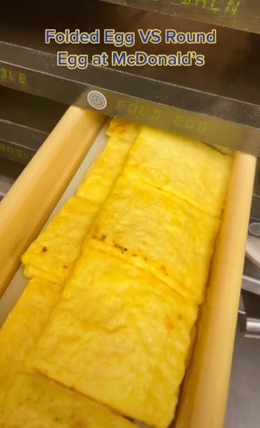 I Work At Mcdonalds People Become Livid When I Reveal Our Folded Eggs Recipe Opera News