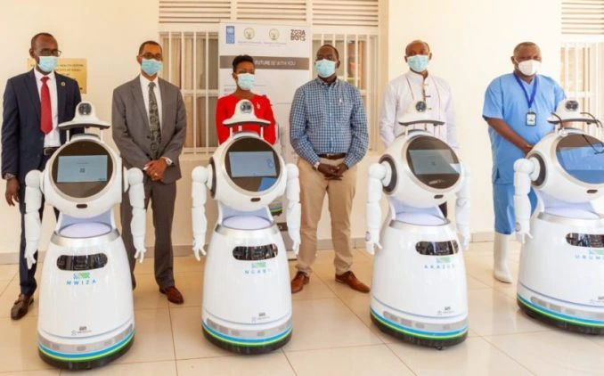 Rwanda deploys Robots to attend to COVID-19 patients 4