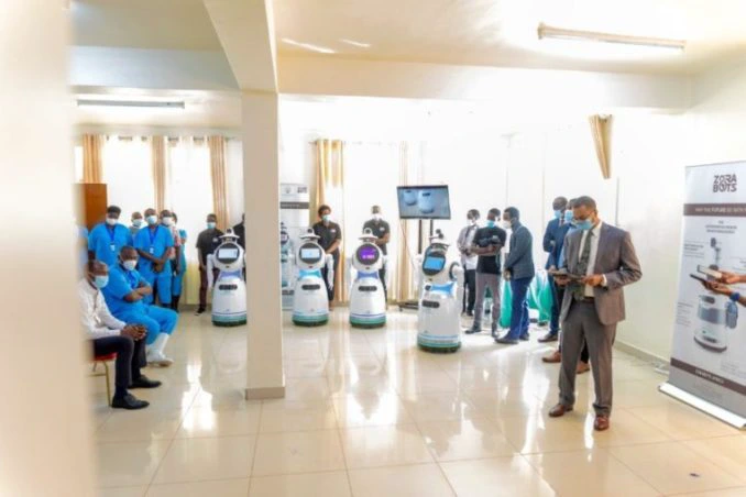 Rwanda deploys Robots to attend to COVID-19 patients 5