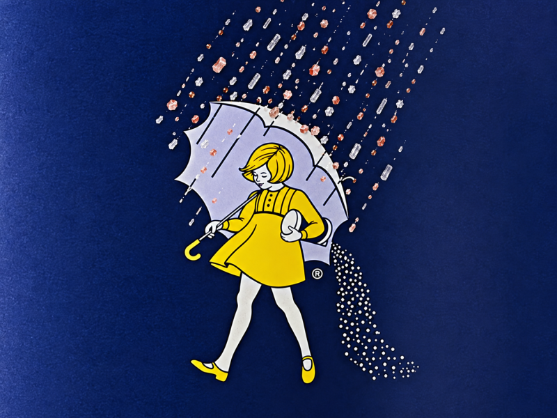 Salt Shower Umbrella Girl