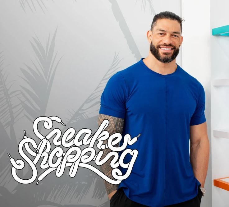 roman reigns sneaker shopping