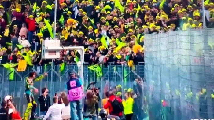 Perpisahan Valentino Rossi di Sirkuit Misano.