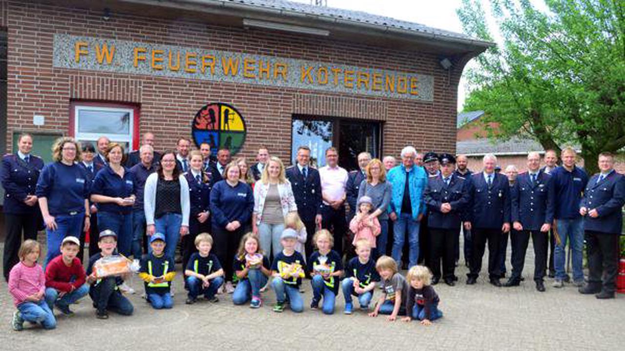 Kinderfeuerwehr in Berne: Kleine Löschmeister treten in Köterende den Dienst an