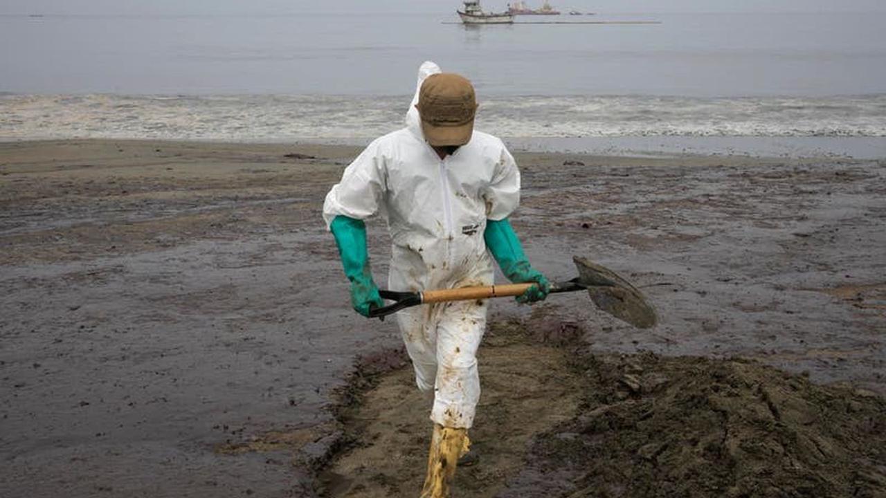 21 beaches polluted by oil spill in Peru linked to Tonga eruption