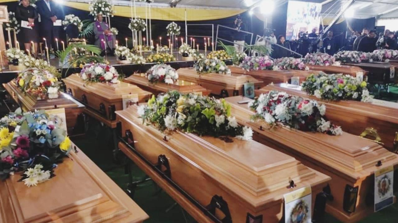 R.I.P. 'This Is What Was Spotted At Mass Funeral Of 21 Enyobeni Victims