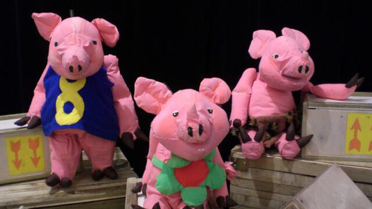 Kindertheater in Rees Am 22. Januar kommen "Drei kleine Schweinchen"
