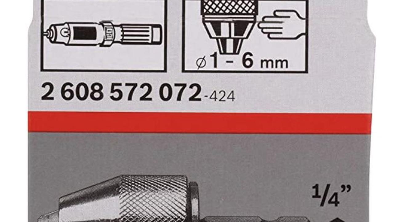 Bosch Schnellspannbohrfutter bis 6 mm für 7,99€ (statt 12€) – Prime