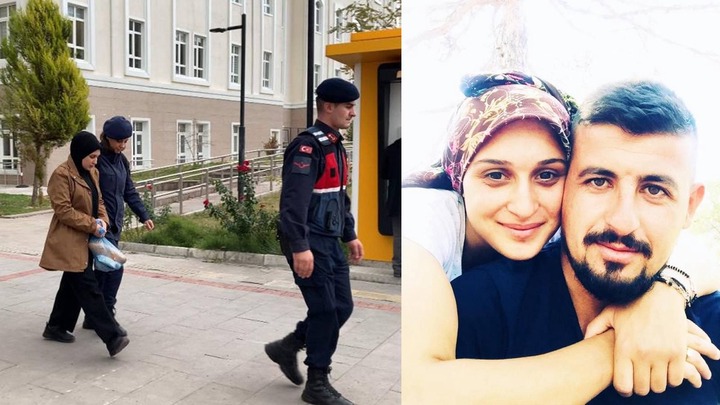 E�ini �ld�ren Ay�e I��k hakim kar��s�na ��kt�! Kay�npederi duyduklar�ndan sonra salonu terk etti