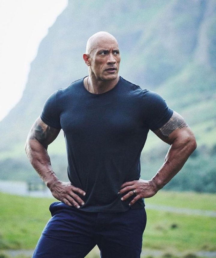 Photo: @therock/Instagram celeb.