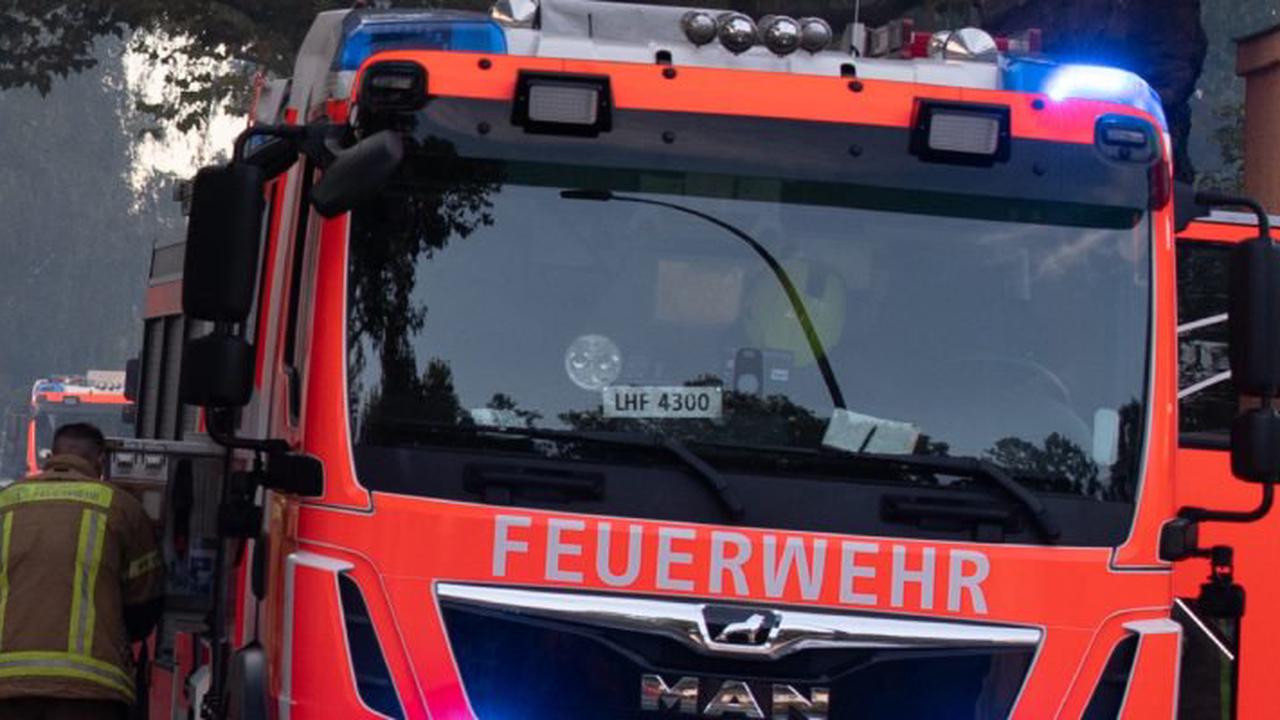 Feuerwehr findet Bewusstlosen bei Brand in Dillingen