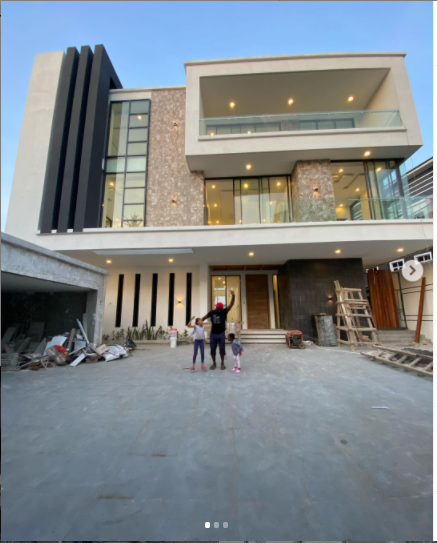 "Let?s say Xmas gift came early" - Jude Okoye shows off his newly built home in Lagos ?(Photos)