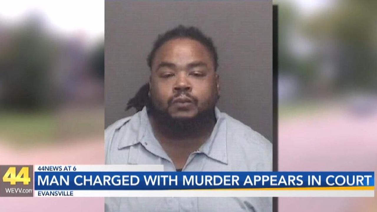 Evansville man charged with murder appears in court