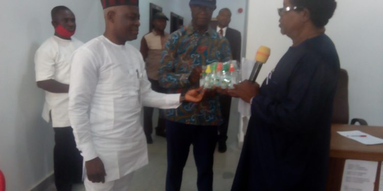 COVID-19: ASUU FUAM donates intervention materials