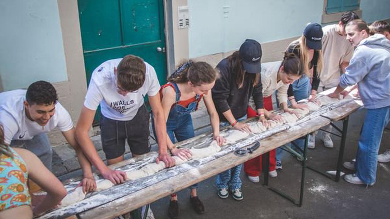 Strasbourg : des étudiants vont tenter de battre le record du monde de la plus longue tarte flambée