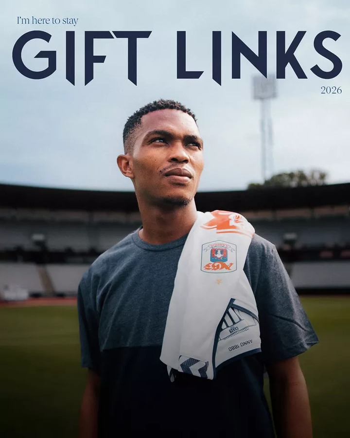 Former Cape Town City Star Gift Links Extends His Stay With Danish Superliga Side Aarhus GF 