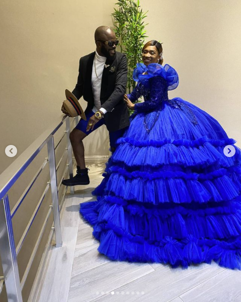 Nigerian actor, Chief Imo and his wife celebrate 10th wedding anniversary with lovely photos