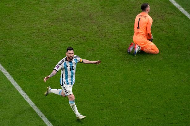 Messi opened the scoring from the spot