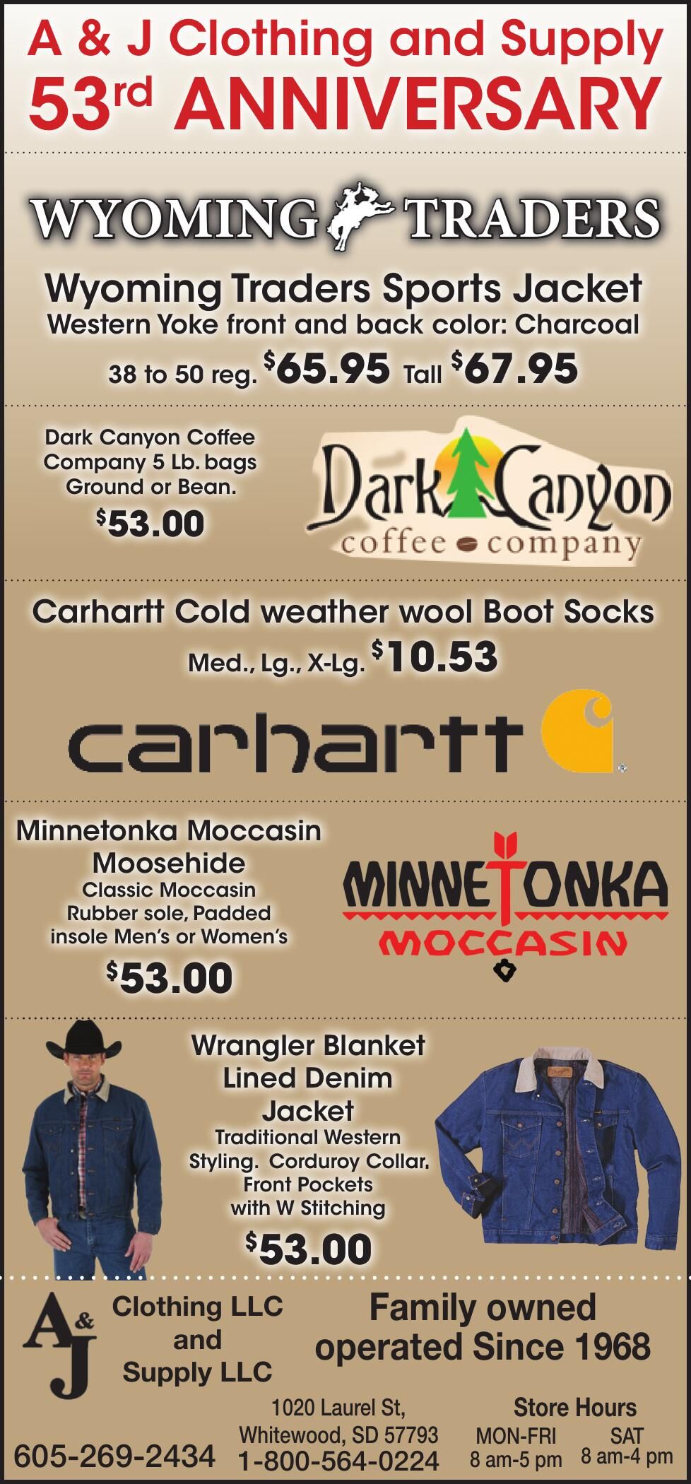 A J Clothing Ad From 21 02 10 Opera News