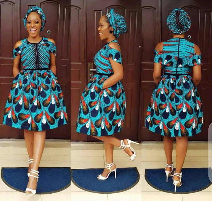 Trendy Ankara Gowns that Will Grab Your Man's Attention