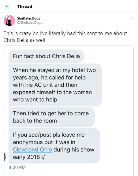 US comedian and actor, Chris D
