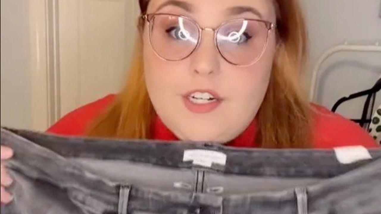 I tried 4 pairs of Khloe Kardashian’s Good American plus-size jeans in size 22 but could only button 2 of them