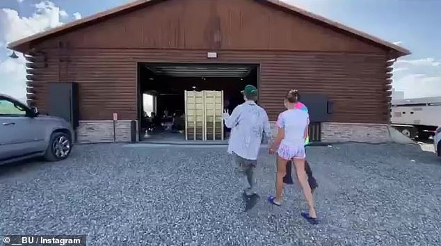 Yeezy Campus: The married pair are then whisked towards the rapper's self-professed Yeezy Campus, where they joyously reunite with West