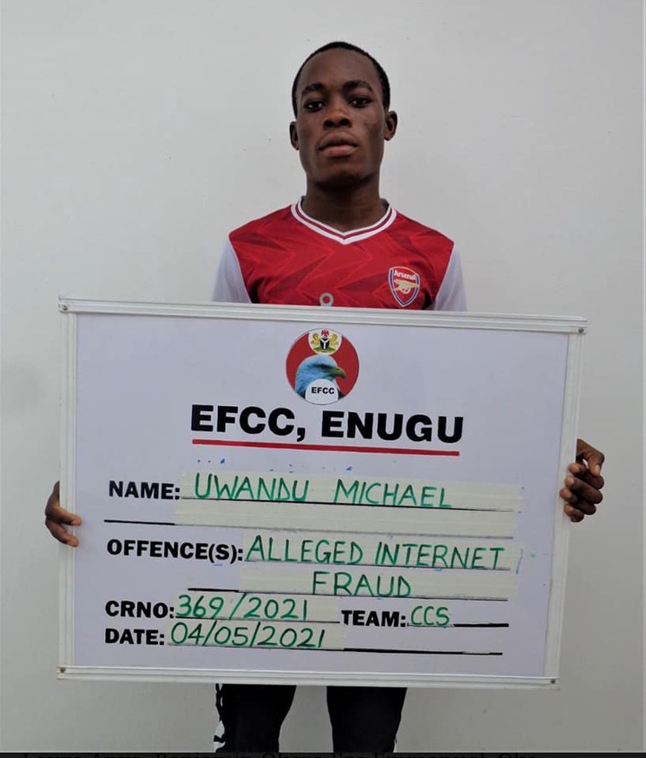  Seven suspected internet fraudsters arrested in Enugu (photos)