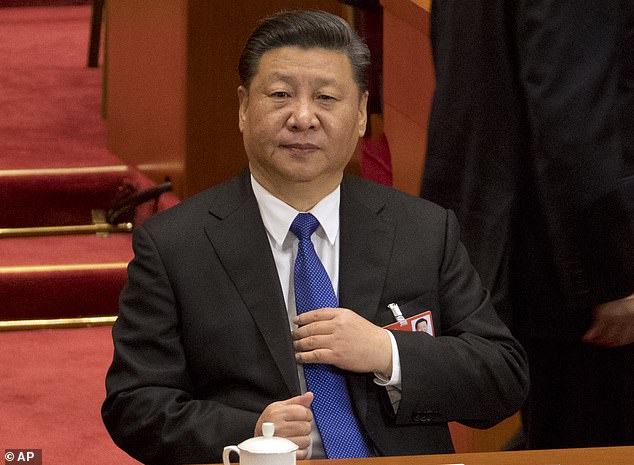 Chen's sentence is one of the harshest moves yet against free speech by China's government under President Xi Jinping (pictured in 2018), who has muzzled the press and ordered Chinese media outlets to serve the interests of the ruling Communist Party