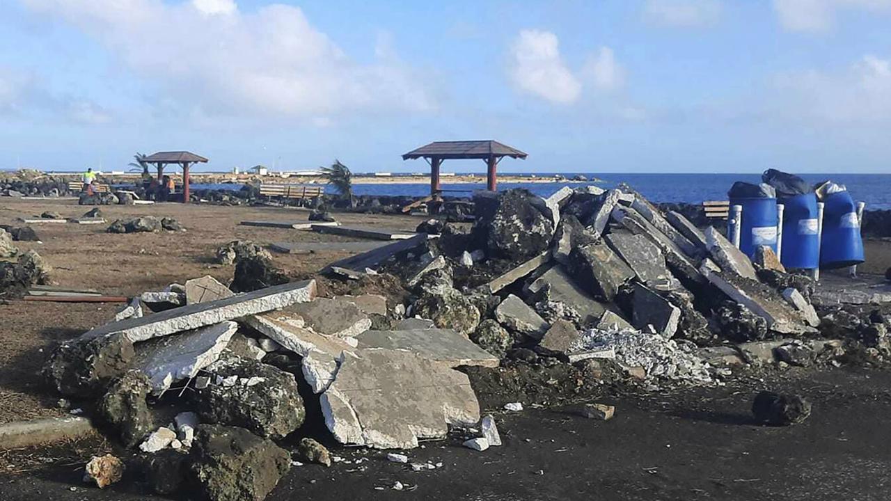 Vulkanausbruch in Tonga: Mann soll 26 Stunden im Meer überlebt haben