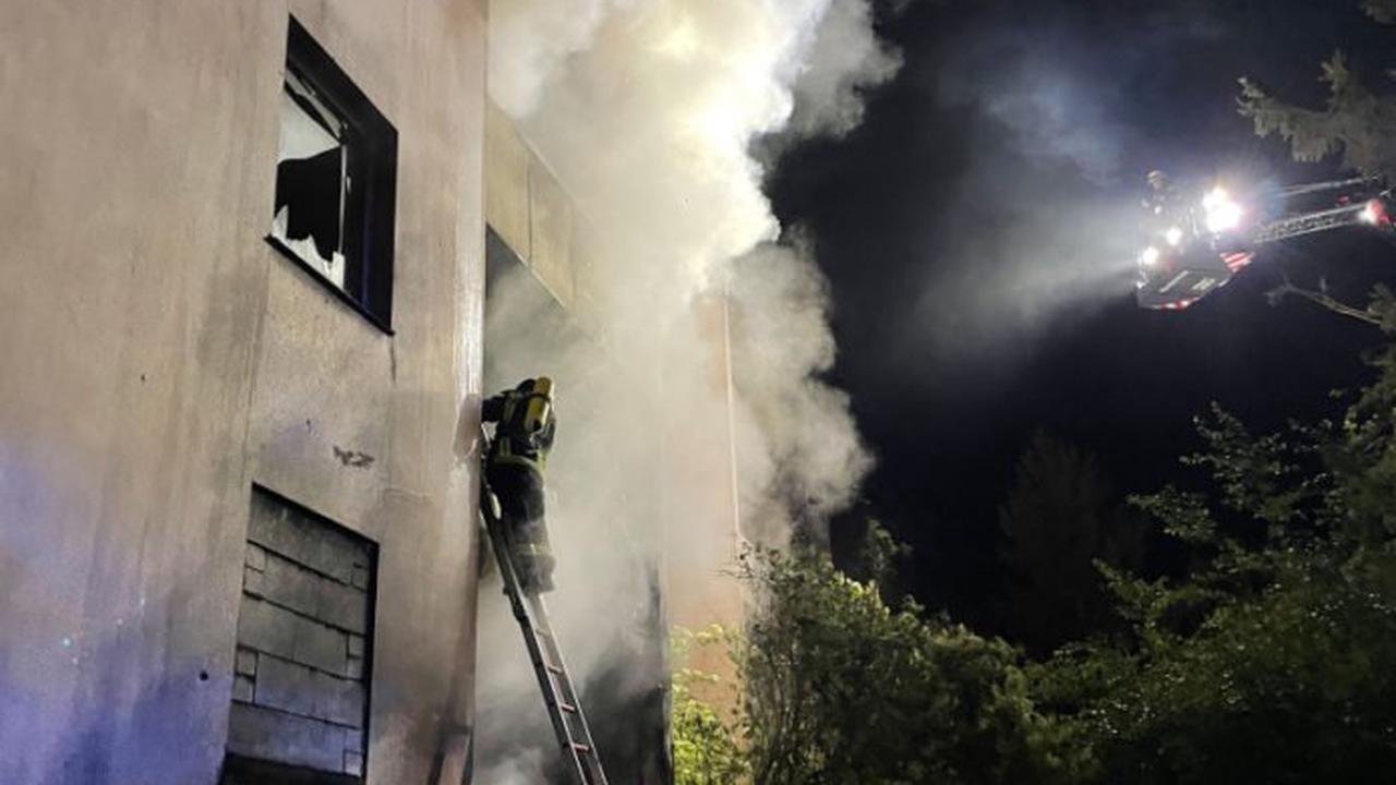 Brandstiftung: Unbekannte zündeln an ehemaligen Belgierhäusern