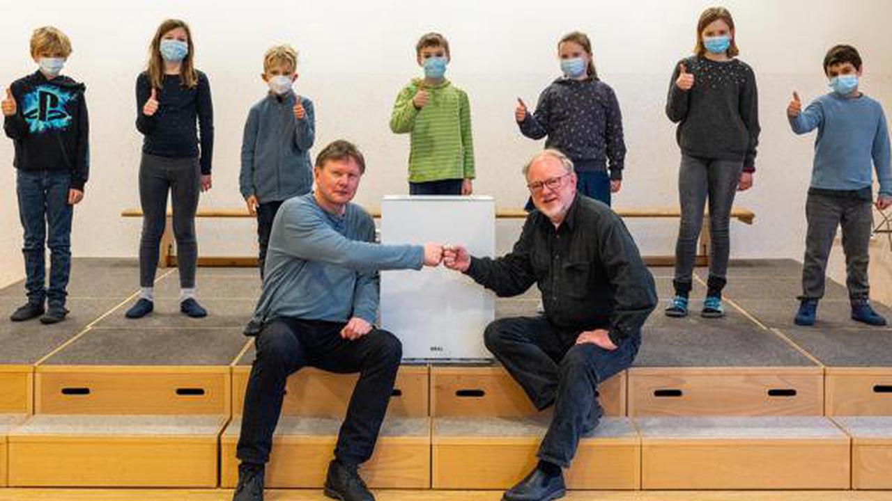 Leihgabe aus Bissel: Schullandheim hilft Oldenburger Schule mit Luftfilter aus