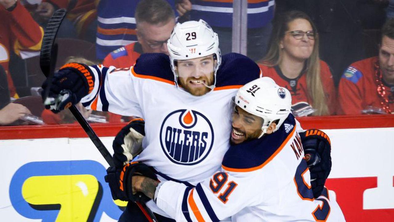 Eishockey Draisaitl stellt bei Oilers-Sieg Vorlagen-Rekord auf