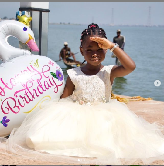 Davido celebrates daughter Imade on her 6th birthday