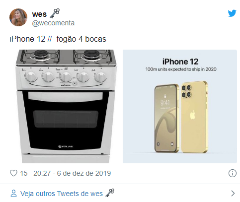 Iphone 12 Stove Meme