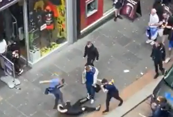Man Repeatedly Booted In Head In Glasgow City Centre Amid Rangers Title Party Opera News